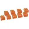 Image de Legrand - Borne de connexion Nylbloc Auto pour fils rigides - 9 Bornes Oranges pour 3 fils