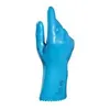 Image de Paire de gants de ménage mapa jersette 300 latex bleu taille - lot de 5 - 7 - mapa