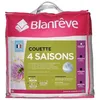 Image de BLANREVE Couette 4 saisons - 140 x 200 cm - Blanc