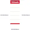 Image de Leitz, Classeur : accessoires, 10 étiquettes dos à insérer No.1 POWER blanc pour 7.5 cm