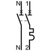 Image de Hager Disjoncteur 1P plus N 3kA C10A 1 Module MFN710