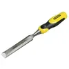Image de Ciseau à bois manche bi-matière 20 x 141mm longueur totale 330mm - STANLEY - 0-16-878