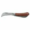 Image de Couteau d'électricien a 2 lames - manche bois - STHT0-62687