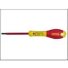 Image de Stanley Tournevis Fatmax Insolé Bout Plat Rouge/Jaune 5,5 X 150 Mm (Import Grande Bretagne)