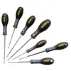 Image de Stanley 065438 Fatmax Jeu De Tournevis Parallèle/Évasé/Cruciforme/Pozidriv 7 Pièces (Import Grande Bretagne)