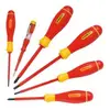 Image de Tournevis isoles 1000 v électricien + Philips + testeur - jeu de 6pieces FATMAX - 0-65-441