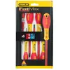 Image de Stanley, Tournevis, FATMAX Set 6pièces (fente isolée/Phillips isolée/Tester) (Escale, Recouvrement cruciforme Phillipps (PH))