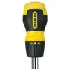 Image de Stanley 1 Jeu De 6 Embouts Avec Tournevis Boule à Cliquet Bimatière - Stanley