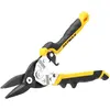 Image de Black & Decker, Coupe-boulons + pince coupante diagonale, Cisailles à tôles FATMAX ERGO droites (250 mm)