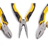 Image de STANLEY Set de 3 pinces - coupante / universelle / a bec long