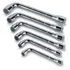 Image de Clé a pipe débouchée 6x12pans - jeu de 6pieces - 0-86-699