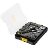 Image de Coffret douilles STAKBOX M 3/8'' jeu de 18 pièces STANLEY FATMAX FMMT98102-0