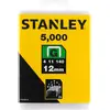 Image de Stanley, Clou + agrafe pour agrafeuse, Agrafes type G 12mm 1/2