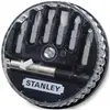 Image de Stanley, Embouts, Jeu d'embouts (y compris porte-embouts magnétique, embouts : standard 0,8/1,2, PH 0/1/2, PZ1/2, 6 (Cruciforme Pozidriv PZ)