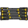 Image de Stanley, Tournevis, Jeu de tournevis Cushiongrip, système TransModul (jeu de 8 pièces comprenant 3x100 mm, 5 (Escale)