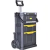 Image de Stanley 1 Servante Modulo 2 En 1 Avec Boite Organiseur 57x39x76 Cm - 59 Litres