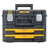 Image de Kit TSTAK 2 pièces DEWALT - coffret + tiroir - DWST83395-1