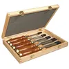 Image de Stanley 1 Coffret De 5 Ciseaux à Bois Manche Bois - Stanley