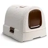 Image de CURVER Maison de toilette - Blanc ivoire - Pour chat