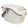 Image de Panier Curver Chien/Chat - Blanc - Panier de transport pour chien et chat