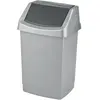 Image de Curver  iuk liad     iuk liad    Click-it, 25L, Poubelle, Gris, Argent
