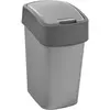 Image de Curver Flip Bin, Poubelle, Noir, Gris
