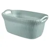 Image de CURVER Paniere a linge aspect tricot 40L bleu