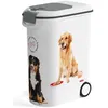 Image de CURVER Conteneur a croquettes Love pets 20 Kg - Blanc - Pour chien