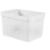 Image de Curver Infinity Recycled Box 17l Dots Blanc35.5x26.2xh21.9cm (lot de 5)