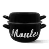Image de Marmite a moule MENASTYL 3645563 En acier émaillé 18 cm Avec écritures Tous feu
