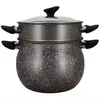 Image de Couscoussier MENASTYL 6020033 En aluminium effet marbre 9 litres Tous feu dont induc