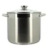 Image de Marmite avec couvercle MENASTYL 4615455 En acier ydable 9 litres Tous feu dont indu
