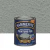 Image de Peinture fer extérieur Direct sur rouille HAMMERITE gris argent martelé 0.25 l