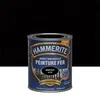 Image de Peinture fer extérieur Direct sur rouille HAMMERITE noir martelé 0.75 l