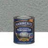 Image de Peinture fer extérieur Direct sur rouille HAMMERITE gris argent martelé 0.75 l