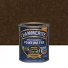 Image de Peinture fer extérieur Direct sur rouille HAMMERITE châtaigne martelé 0.75 l