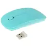 Image de Souris optique sans fil Ultra-Fine Bleu
