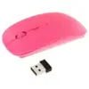Image de Souris optique sans fil Ultra-Fine Rose
