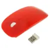 Image de Souris optique sans fil Ultra-Fine Rouge