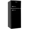 Image de Réfrigérateur combiné AMICA AR7212N Noir rétro