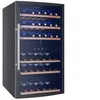 Image de Caviss C252GBE4 - Cave à vin - largeur : 59.5 cm - profondeur : 62 cm - hauteur : 114 cm - 190 litres - classe G - noir