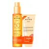 Image de NUXE Sun Huile solaire SPF 50 + Lait après-soleil Coffret soin corps Coffret soin corps 1 art.