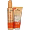 Image de Nuxe, Set cadeau beauté, Sun Set Sonnenspray Gesicht & Körper LSF 50 + After-Sun-Duschshampoo (Set soin du corps)
