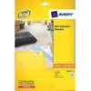 Image de Mini étiquettes laser blanches Avery 45.7x16.9mm - boite de 6400