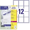Image de Avery Dennison, Étiquettes, Etiquette d'adresse, 63,5 x 72 mm, blanc