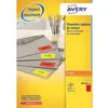 Image de Étiquette Multi-usages Photocopieur Rouges Fluo 70 X 35 Mm
