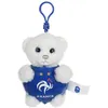 Image de Porte-clés Gipsy Ours FFF 13 cm Blanc et Bleu