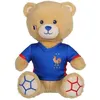 Image de Peluche GIPSY TOYS France Football Ours 24 cm Jersey bleu 2 étoiles