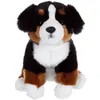 Image de Peluche Bouvier Bernois Gipsy Toys 25 cm noir style assis