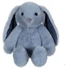 Image de Peluche Lapin Trendy Bunny - Gipsy Toys - Bleu, 28 Cm